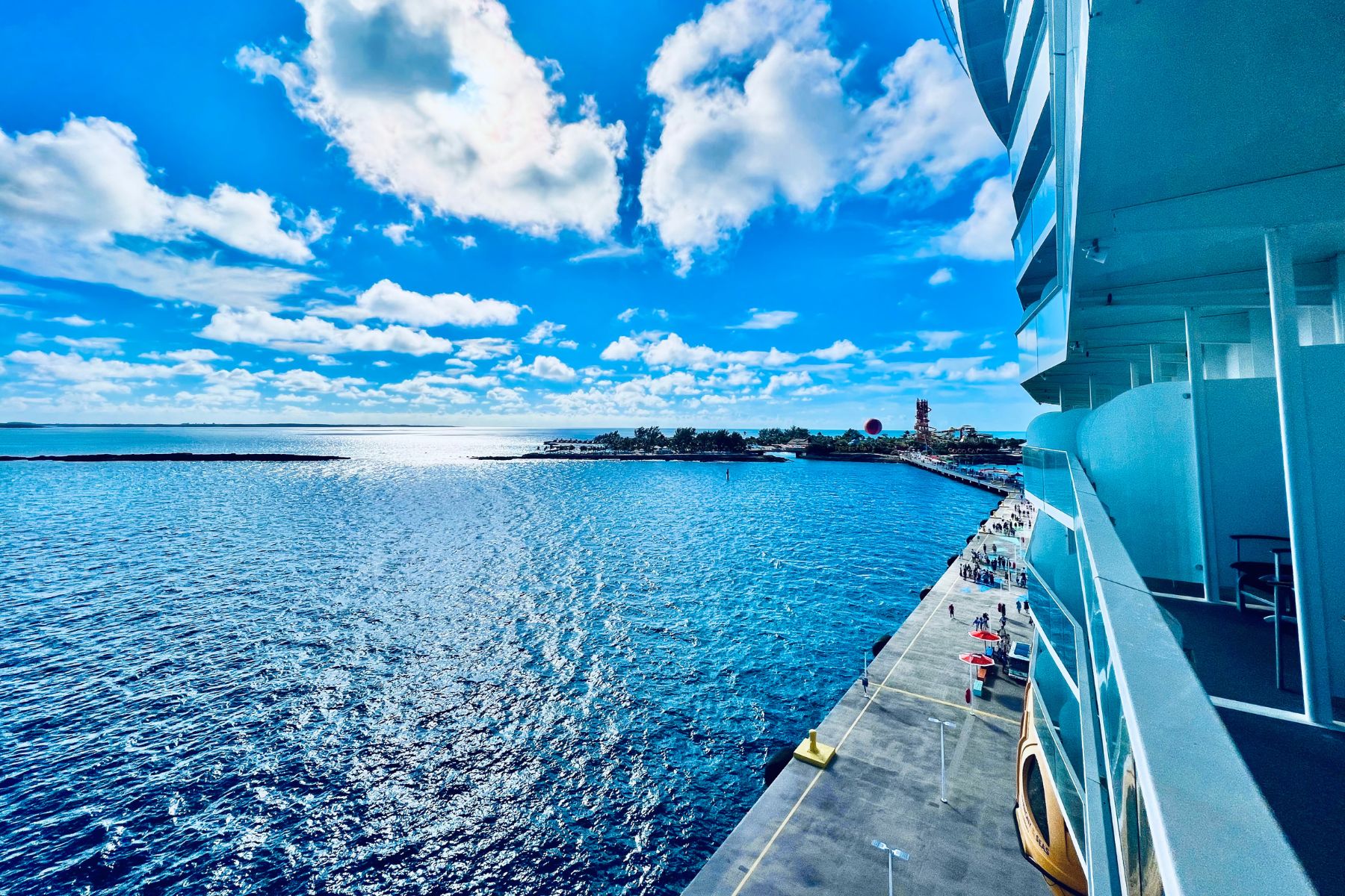 Ocean View From Royal Caribbean Cruise Ship